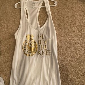 “He Bent The Knee” Engagement shirt. Never worn!